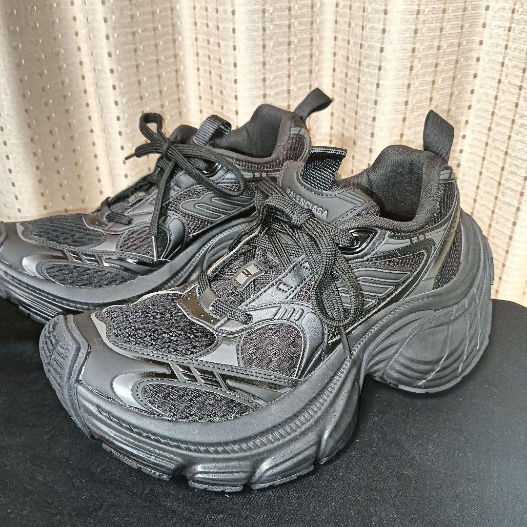 孫悟空さま、娜さまご依頼☆BALENCIAGA ☆１０XL厚底ブラックスニーカー