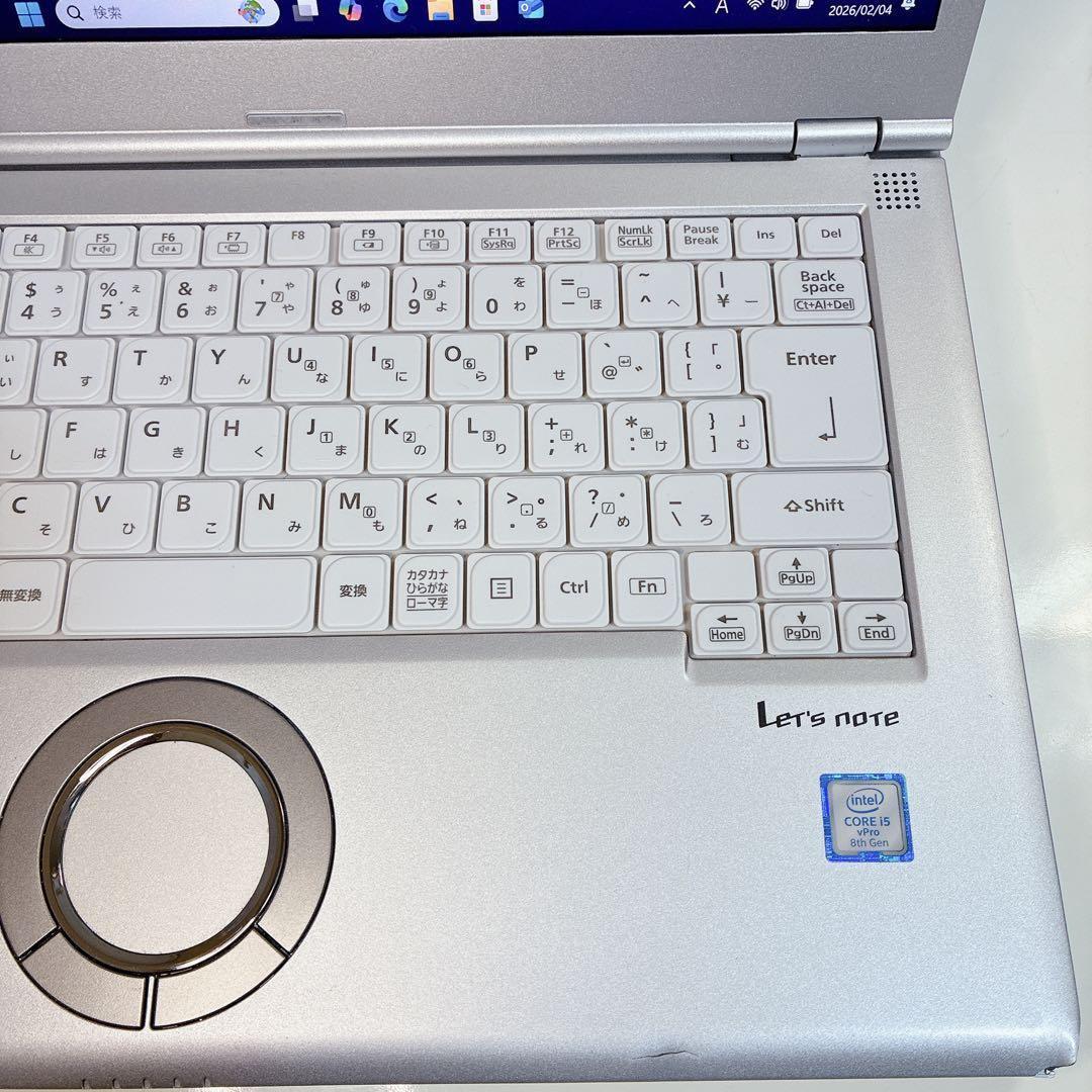 良バッテリー レッツノート SSD 設定済 Windows11 ノートパソコン