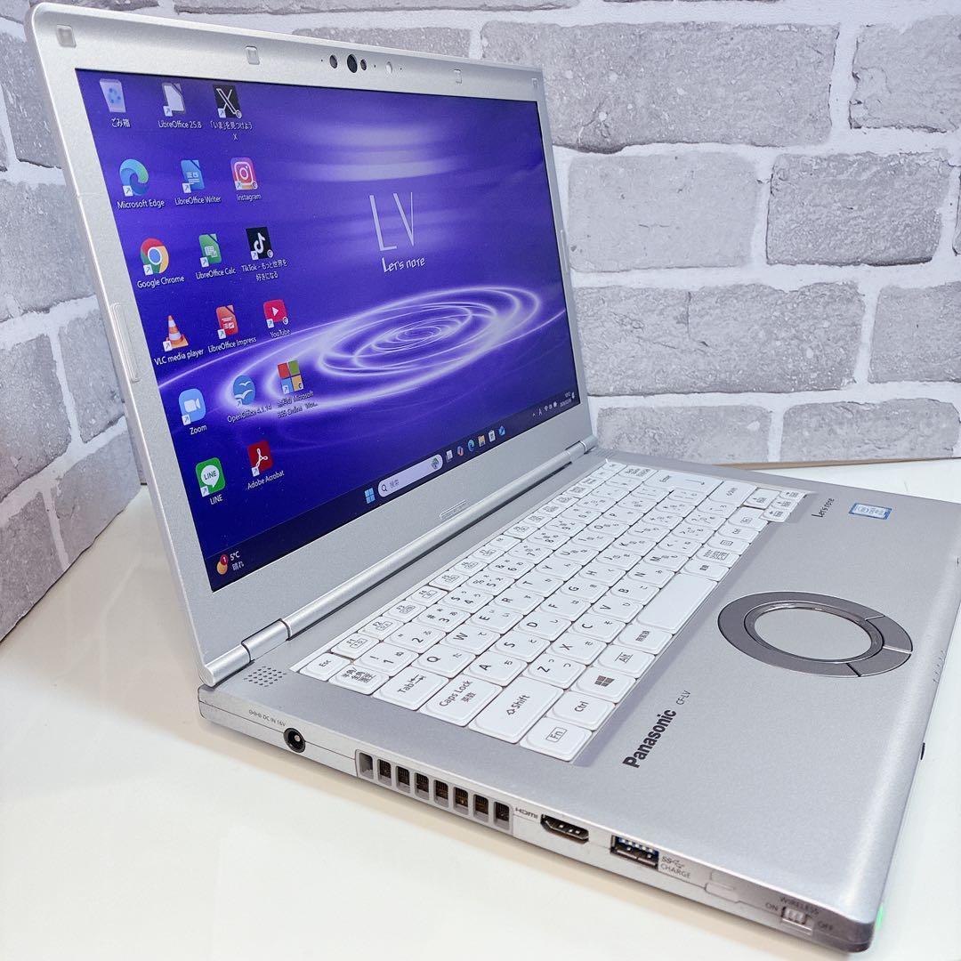 良バッテリー レッツノート SSD 設定済 Windows11 ノートパソコン