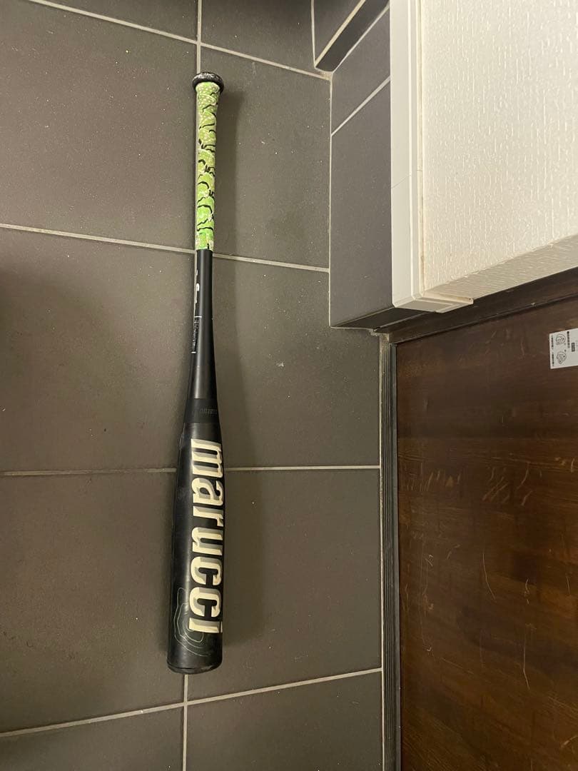 Marucci ワニクラッシャー軟式少年バット 黒/緑