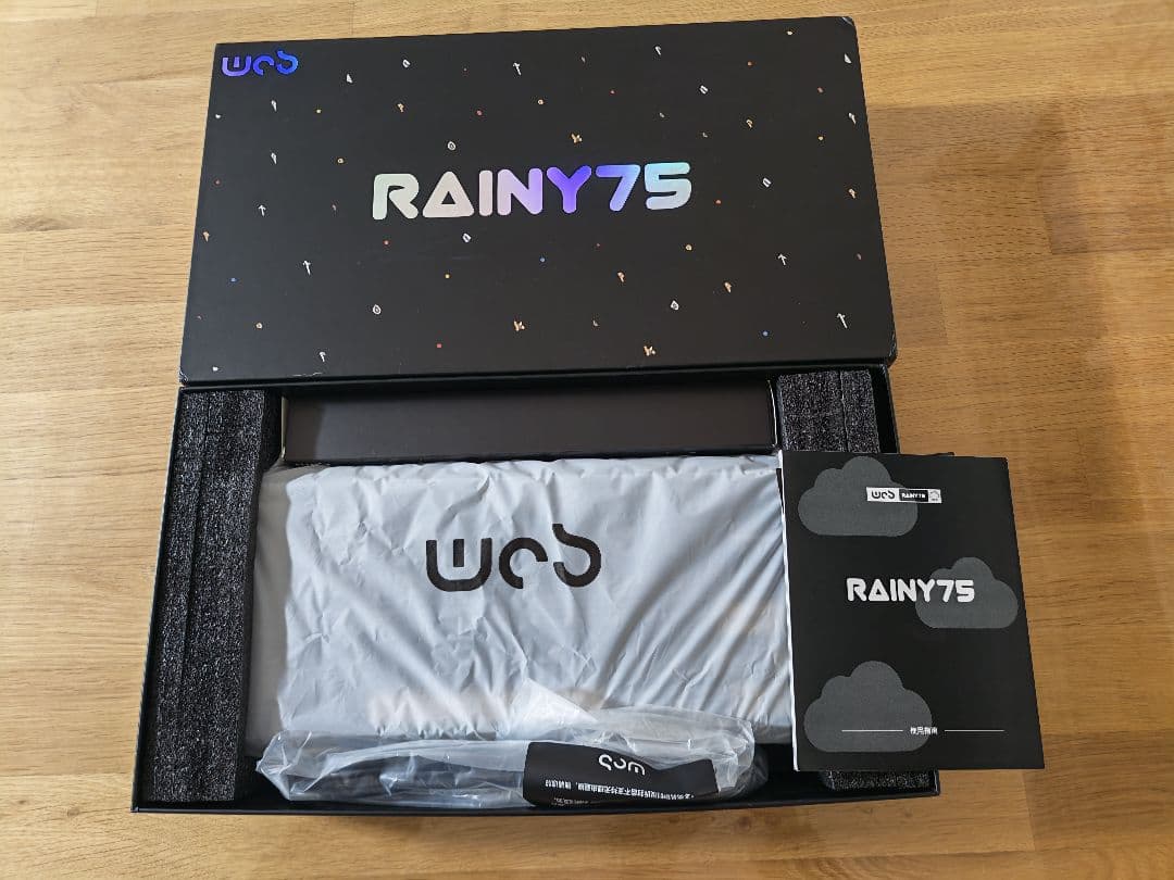 WOBKEY RAINY75 Color キーボード Black