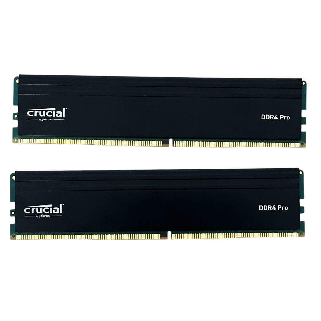 Crucial Pro 32GB メモリ (16GBx2枚) DDR4