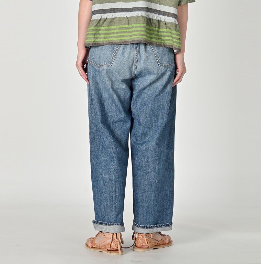 未使用タグ付き　45r デニム ライ麦デニムのシャルロット5