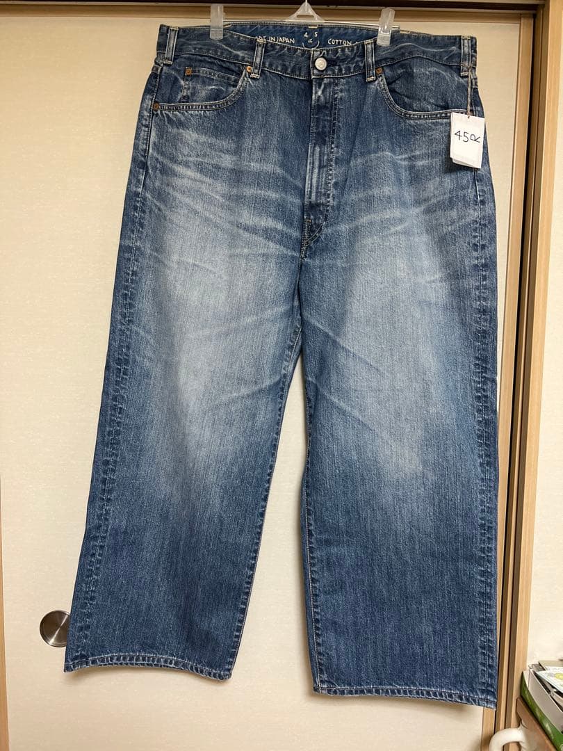 未使用タグ付き　45r デニム ライ麦デニムのシャルロット5