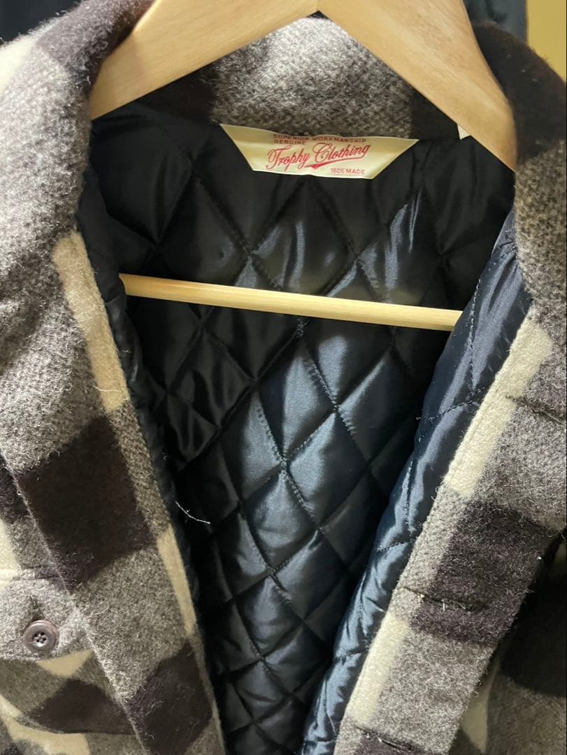 バッファローチェックジャケット