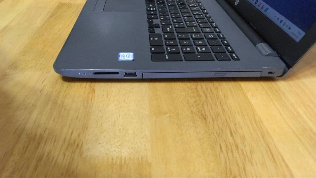 高性能☆HP 250 G6 i3-7020U メモリ8GB SSD240オフィス