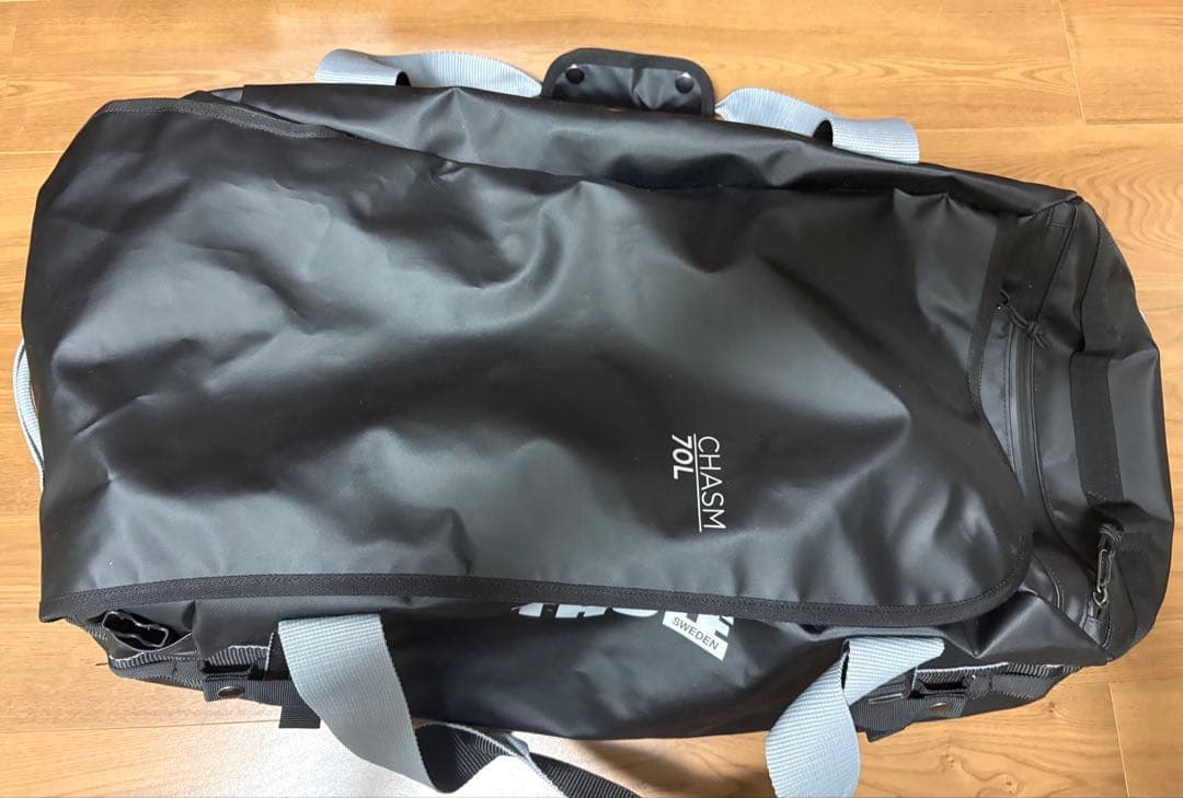 Thule (スーリー) Chasm ダッフル 70L ブラック【タグ付未使用】