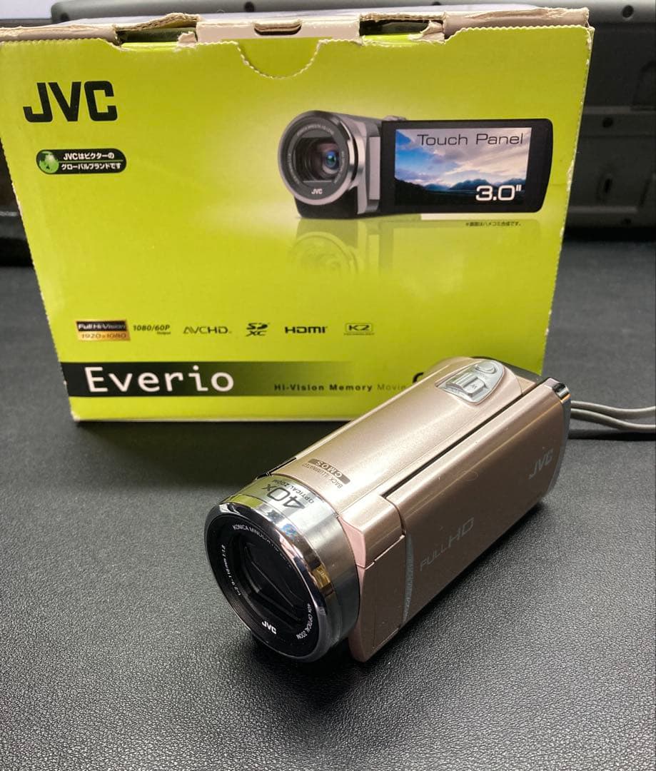 JVC Everio GZ-E180 ビデオカメラ　美品