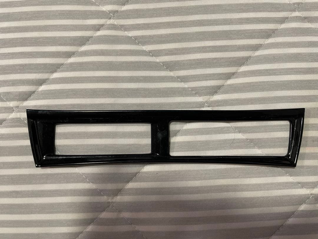 30後期ALPHARD 黒色インテリアパネルカバー 7点セット