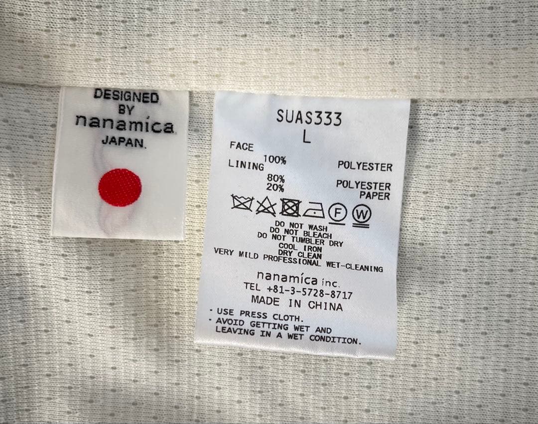 nanamica コーチジャケット　ネイビー