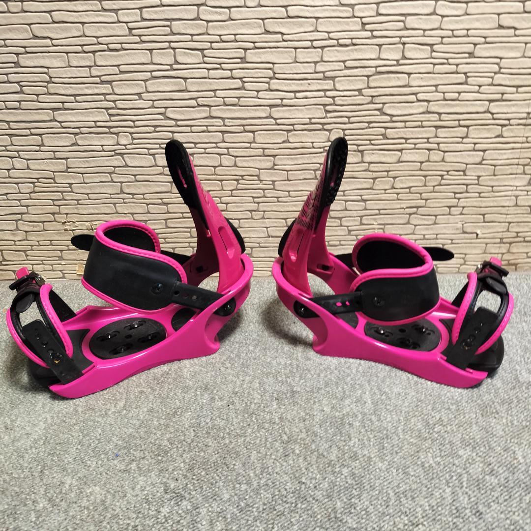 CSB スノーボード ビンディング レディース Lサイズ ピンク