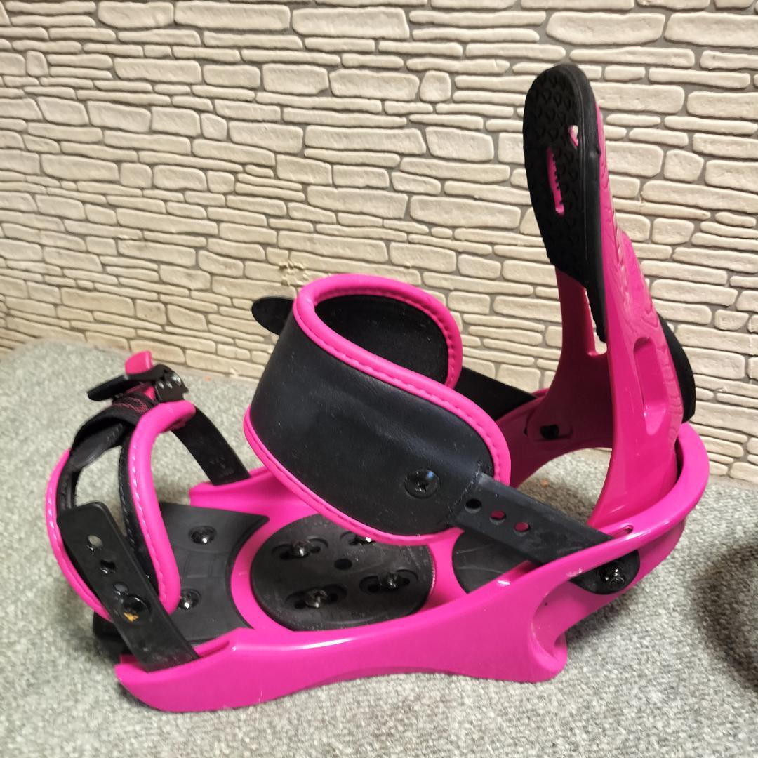 CSB スノーボード ビンディング レディース Lサイズ ピンク