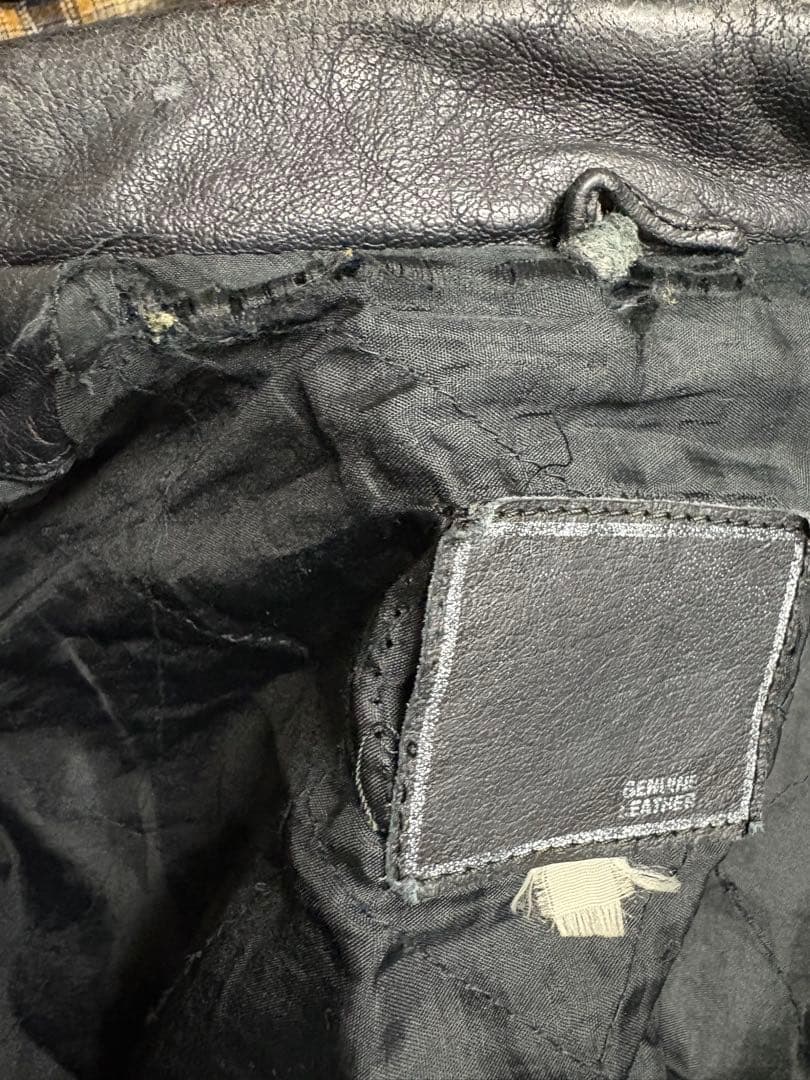 USA ビンテージ ダブル ライダース ジャケット M相当 xpv