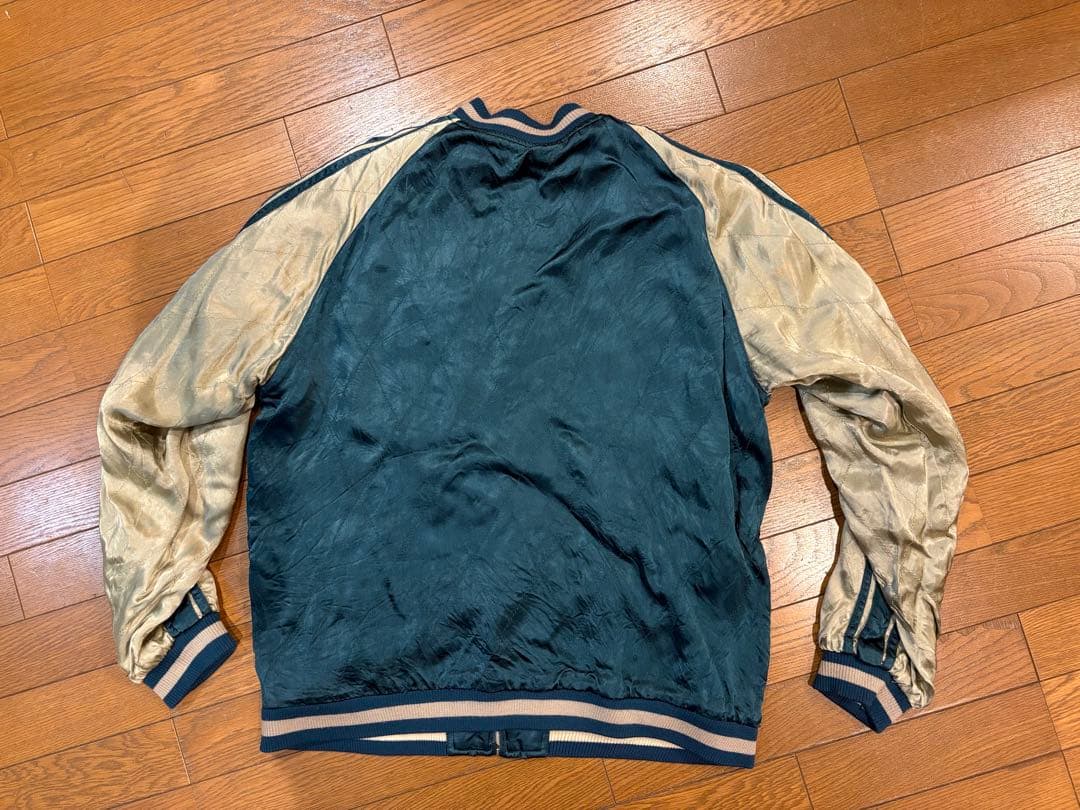 スカジャン SATORI XL鯉　刺繍