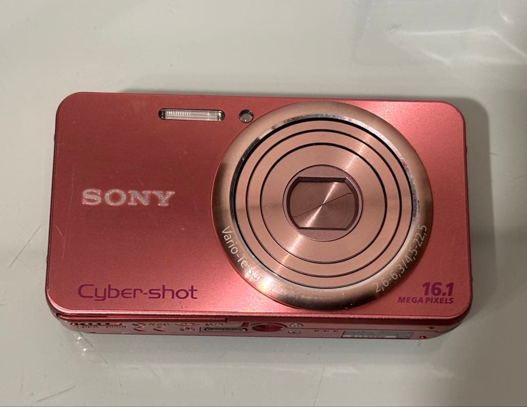 ソニー　SONY Cyber-shot DSC-W570 ピンクローズ