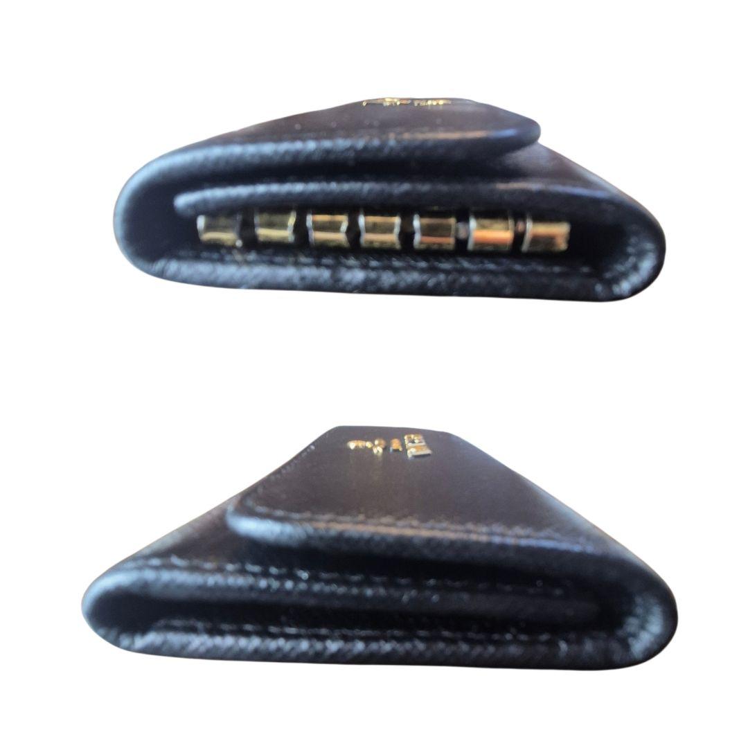 PRADA プラダキーケース ６連テスート　ブラック
