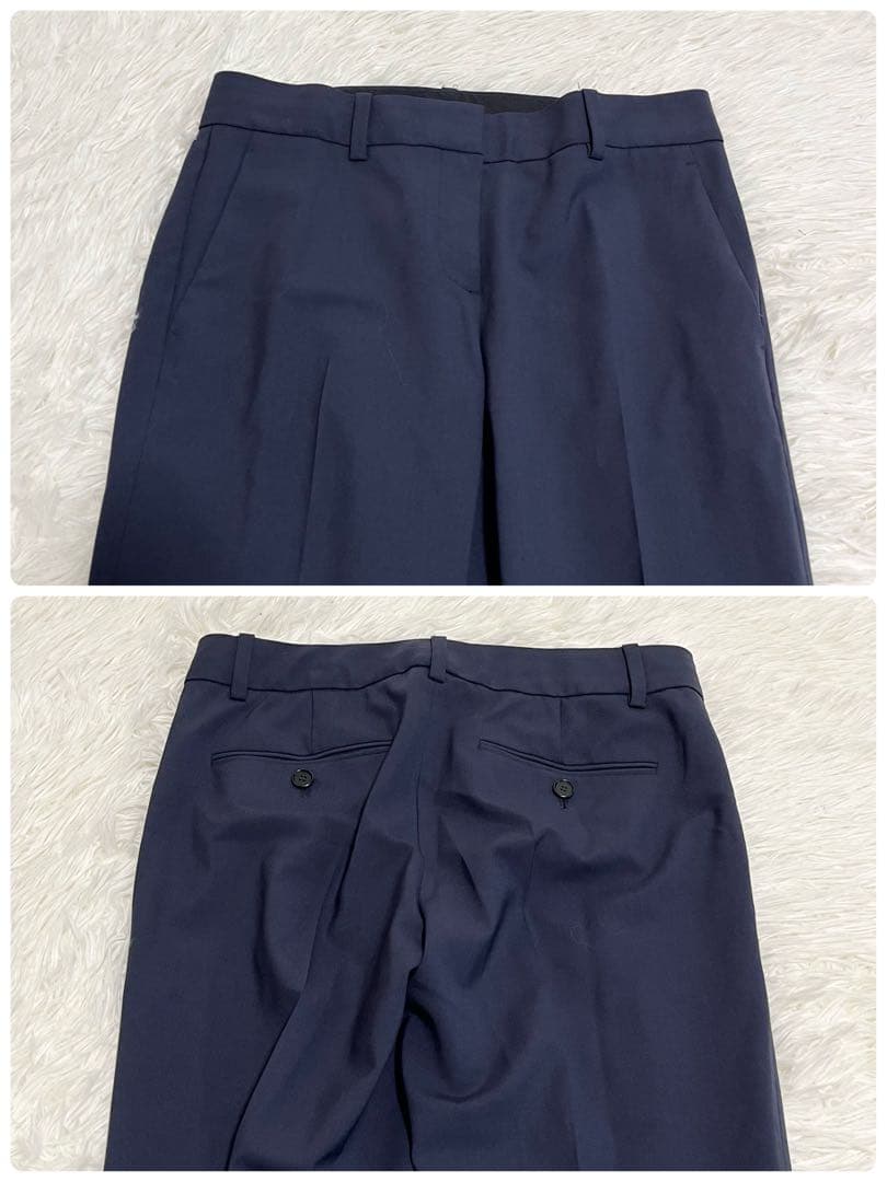 Theory パンツ セットアップ Tailor ネイビー 総裏地 S