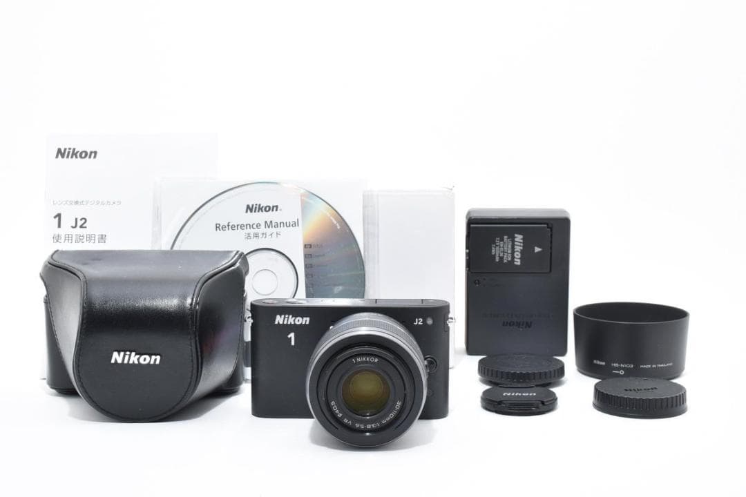 【ケース付き】 Nikon ニコン 1 J2 レンズセット ミラーレス一眼カメラ