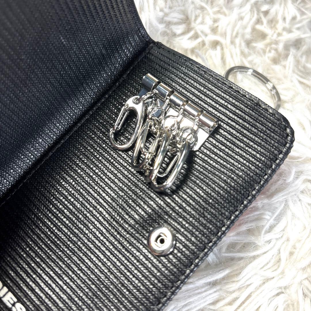 DIESEL ディーゼル 財布　星柄　キーケース ブラック 未使用品　メンズ　黒