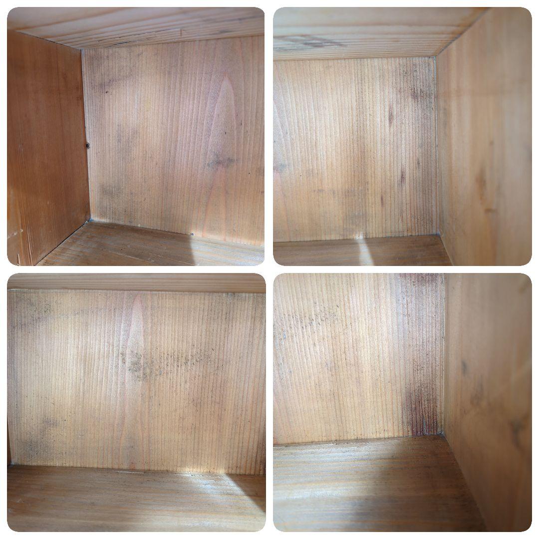 木製　什器　アンティーク　レトロ　食器棚　仕切り棚　収納棚　ラック