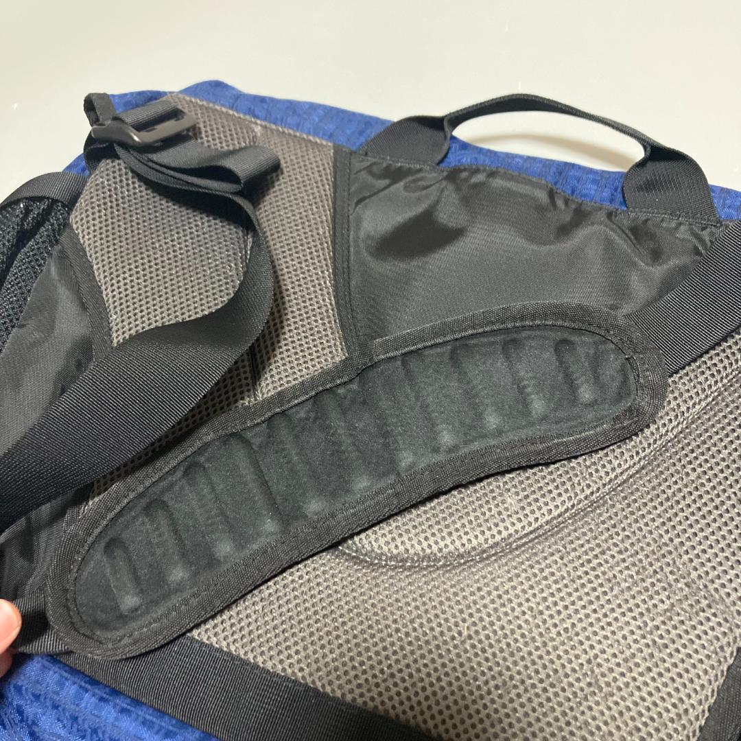 L.L bean ９０s メッセンジャーバッグ ショルダー 織柄　ネイビー