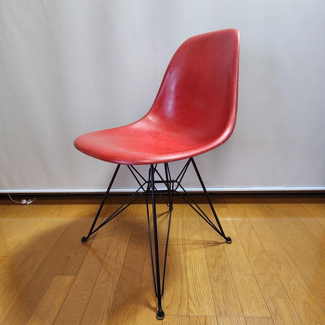 ヴィンテージ　ハーマンミラー　イームズ　サイドシェルチェア エッフェルベース1脚
