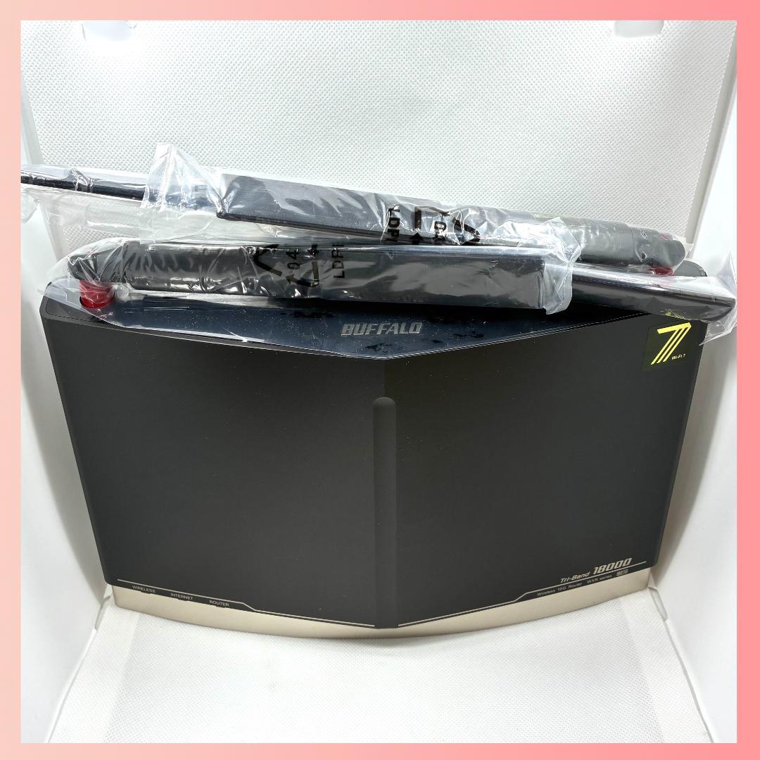 【美品】BUFFALO Wi-Fi 7 ルーター WXR-18000BE10P