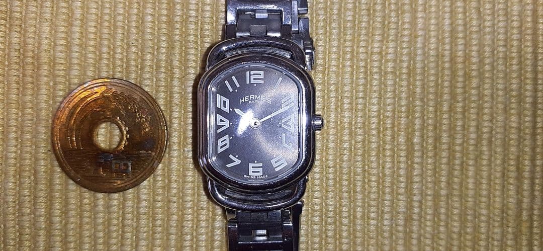 マ*マ様 【ジャンク品】HERMESラリー・シリーズ／BLACK文字盤