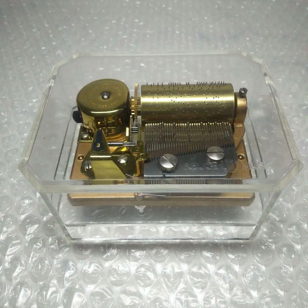 REUGE MUSIC オルゴール 36弁 アクリルケース リュージュ
