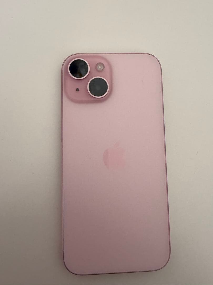 【美品】iPhone15 ピンク 128GB