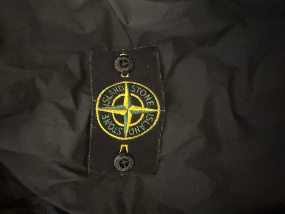 STONE  ブラック ナイロンジャケット