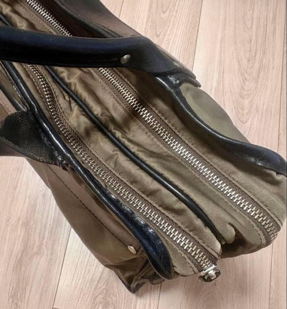 2室ビジネスバッグ カーキ