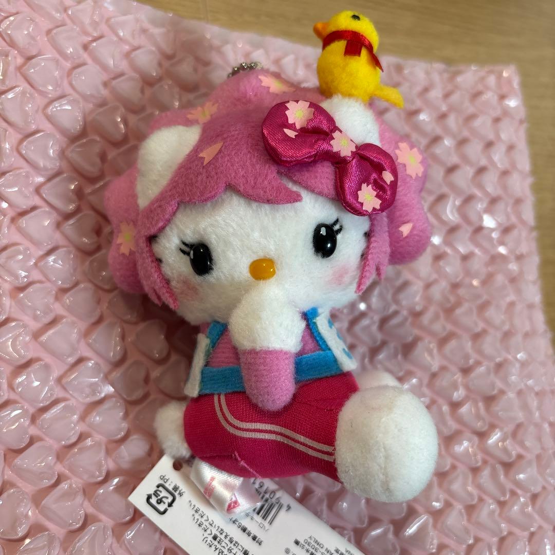 ハローキティ　桜　 清水公園限定ぬいぐるみ サンリオ Hello Kitty