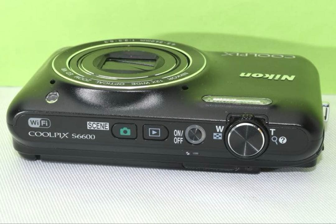 Nikon S6600 ブラック　☆送料無料☆