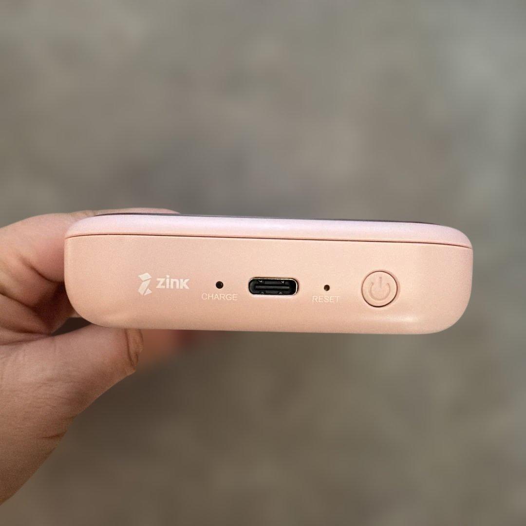 Canon iNSPiC ピンク PV-223 ミニフォトプリンター ペーパー付