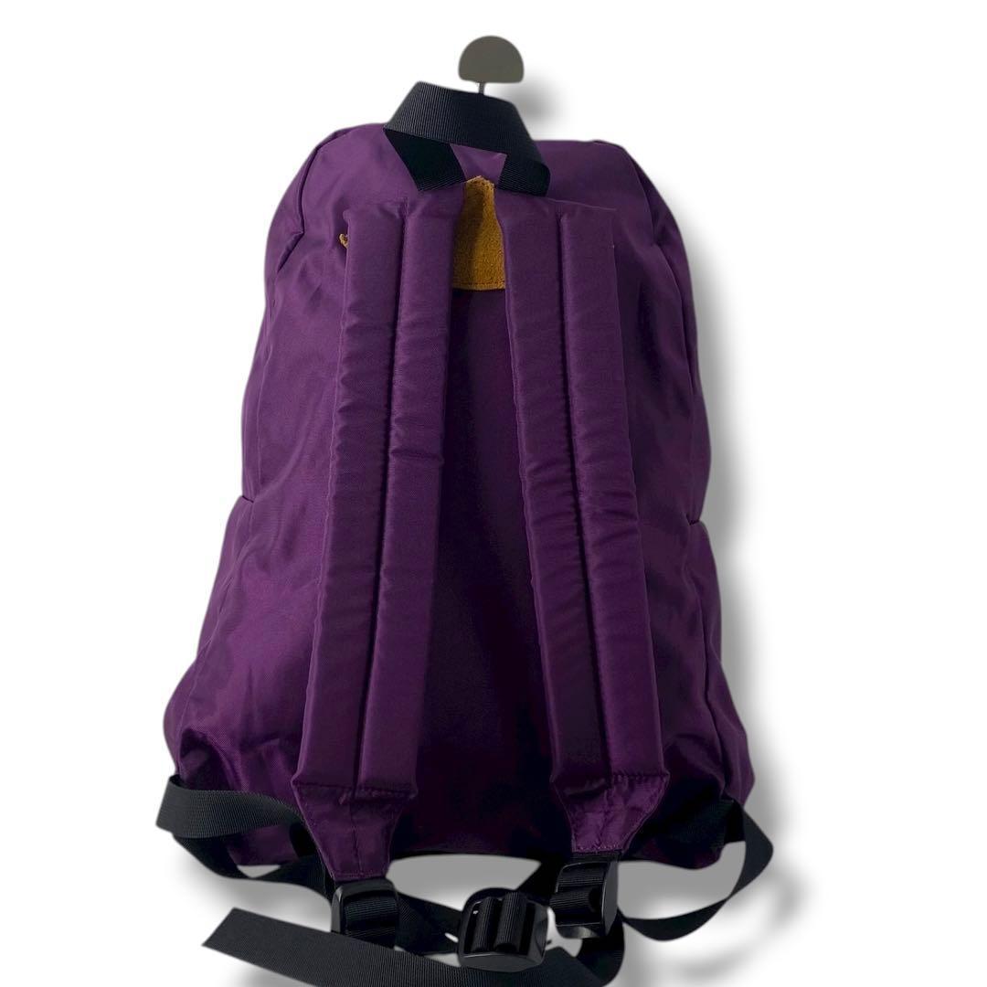 エルベシャプリエ ナイロンリュック バックパック パープル