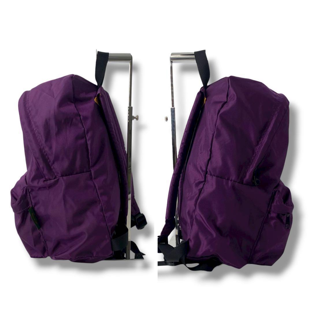 エルベシャプリエ ナイロンリュック バックパック パープル