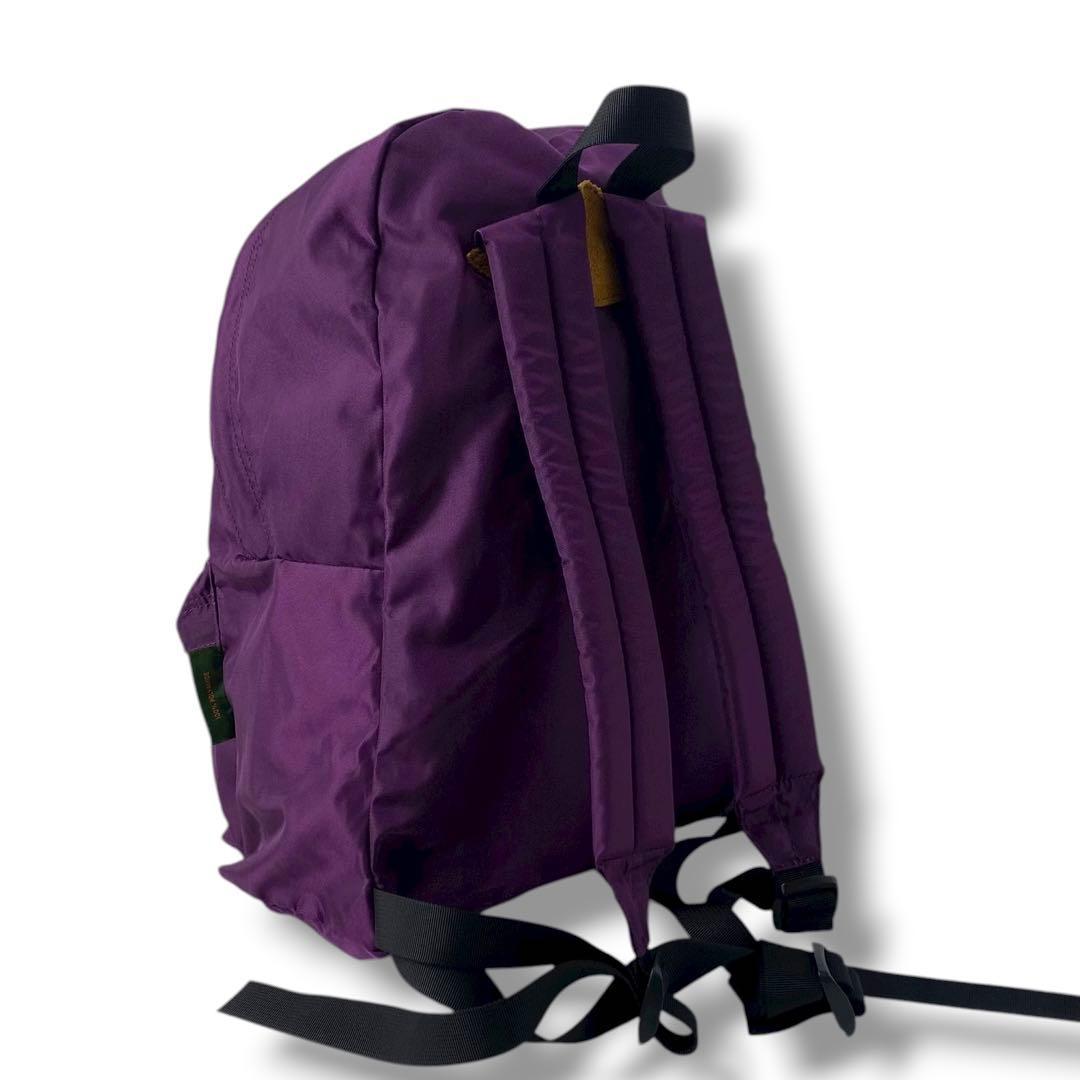 エルベシャプリエ ナイロンリュック バックパック パープル