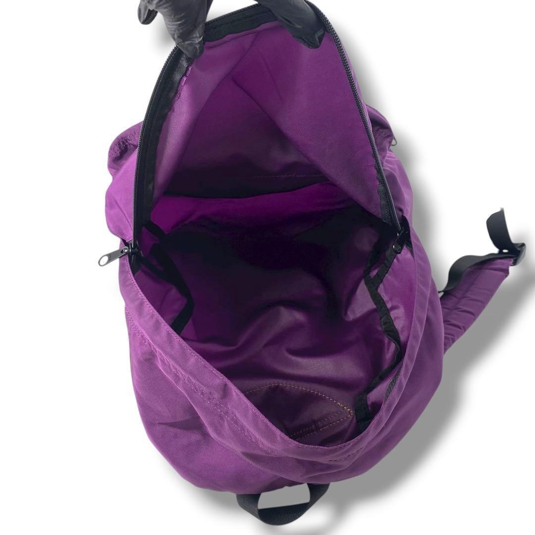 エルベシャプリエ ナイロンリュック バックパック パープル