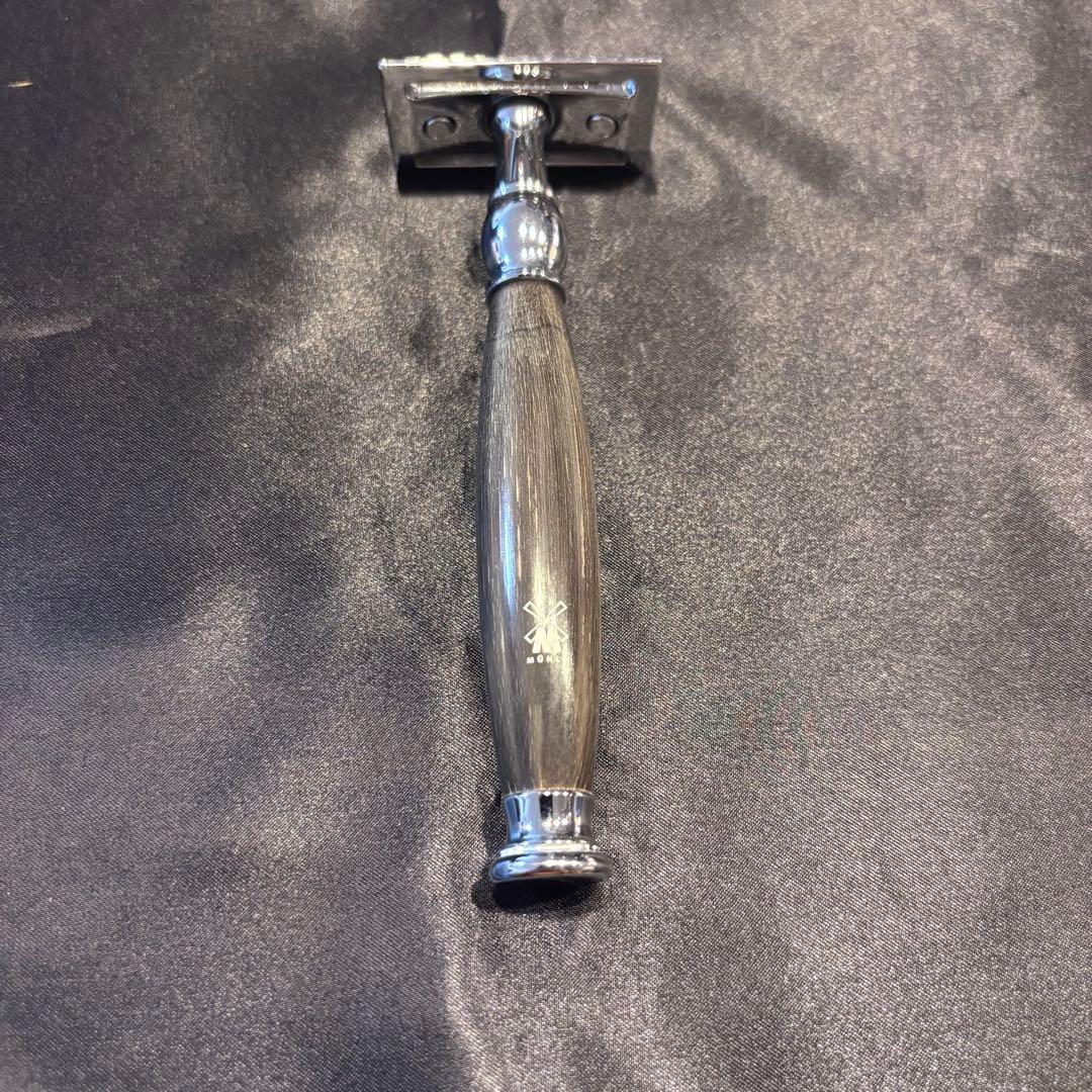 [日本未発売•稀少]Muhle SOPHIST アイアンウッド 両刃カミソリ