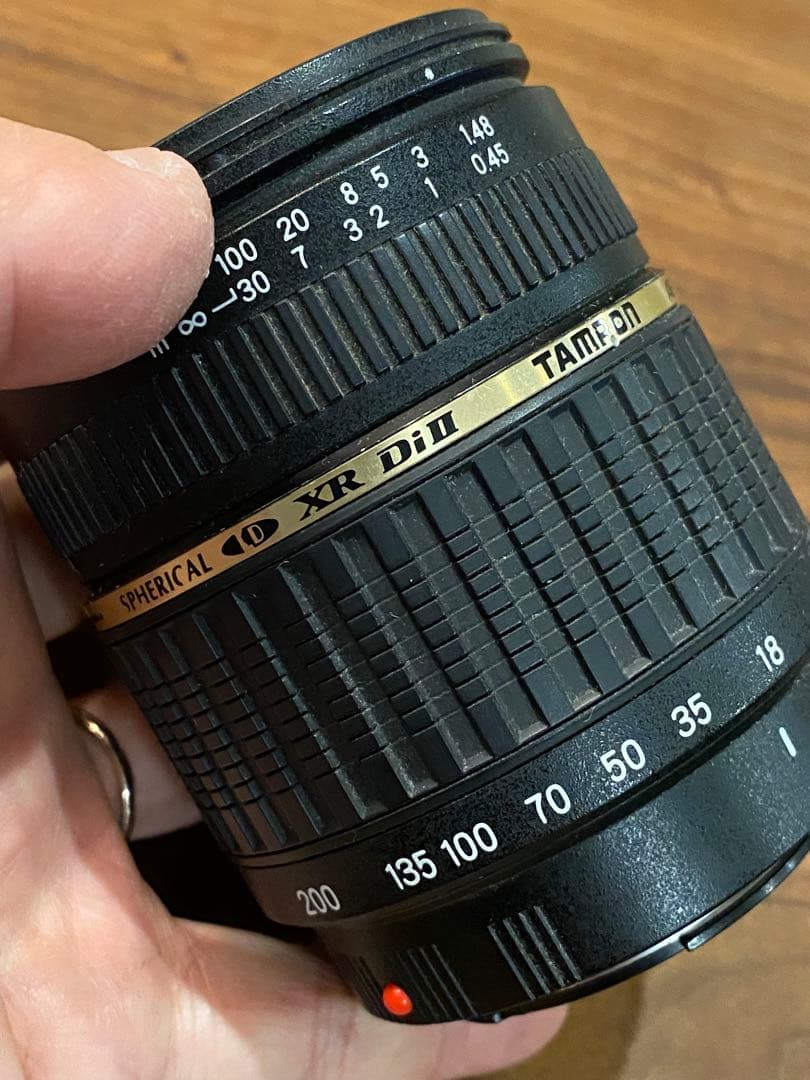 SONY α200 CCDデジタル一眼 タムロン　広角望遠18-200 動作品