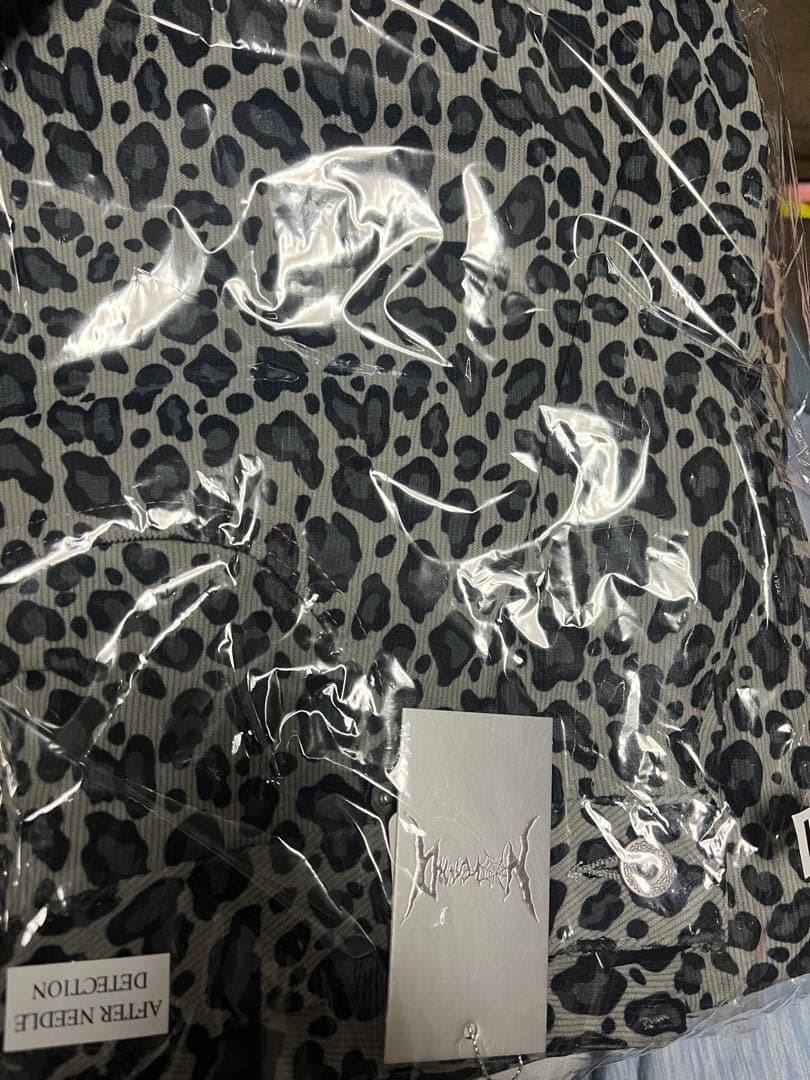 パンツ grey noremid LEOPARD PANTS