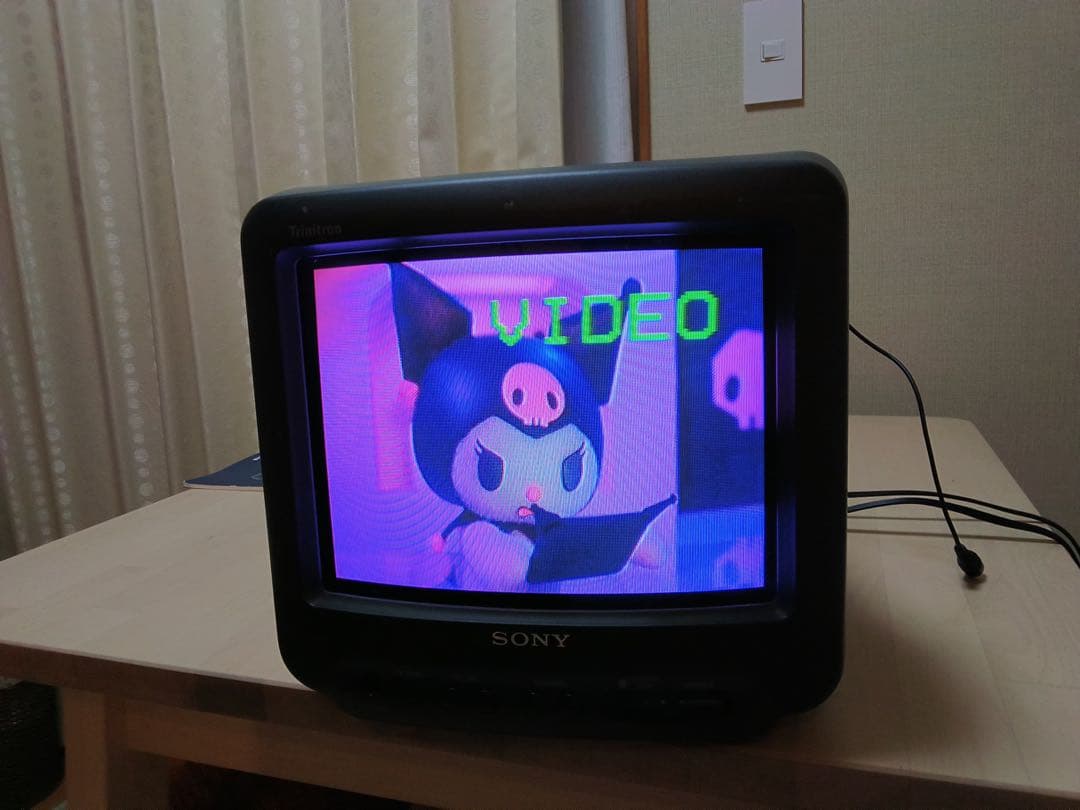 動作確認済★SONY トリニトロン 10インチブラウン管テレビ KV-10DS1