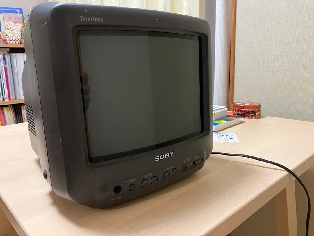 動作確認済★SONY トリニトロン 10インチブラウン管テレビ KV-10DS1