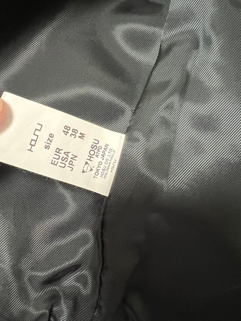 定価16万円　HOSU.ATPD トラッカージャケット馬革 ホースハイド