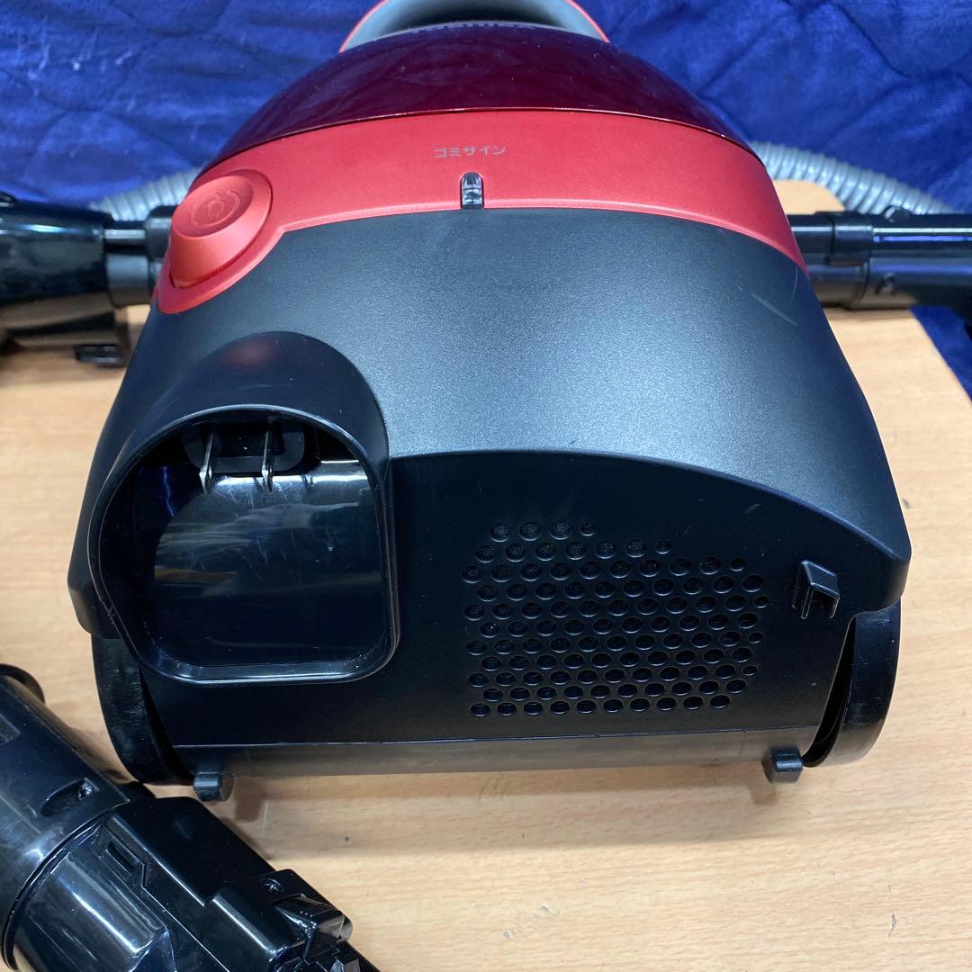 美品　TOSHIBA キャニスター掃除機 電動回転ヘッド(￼レッド)2023’