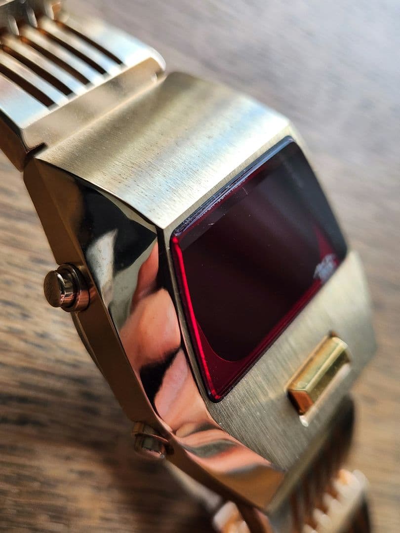 動作確認済/点灯OK　美品　セイコー　ALBA　インゴット　ダースベーダー