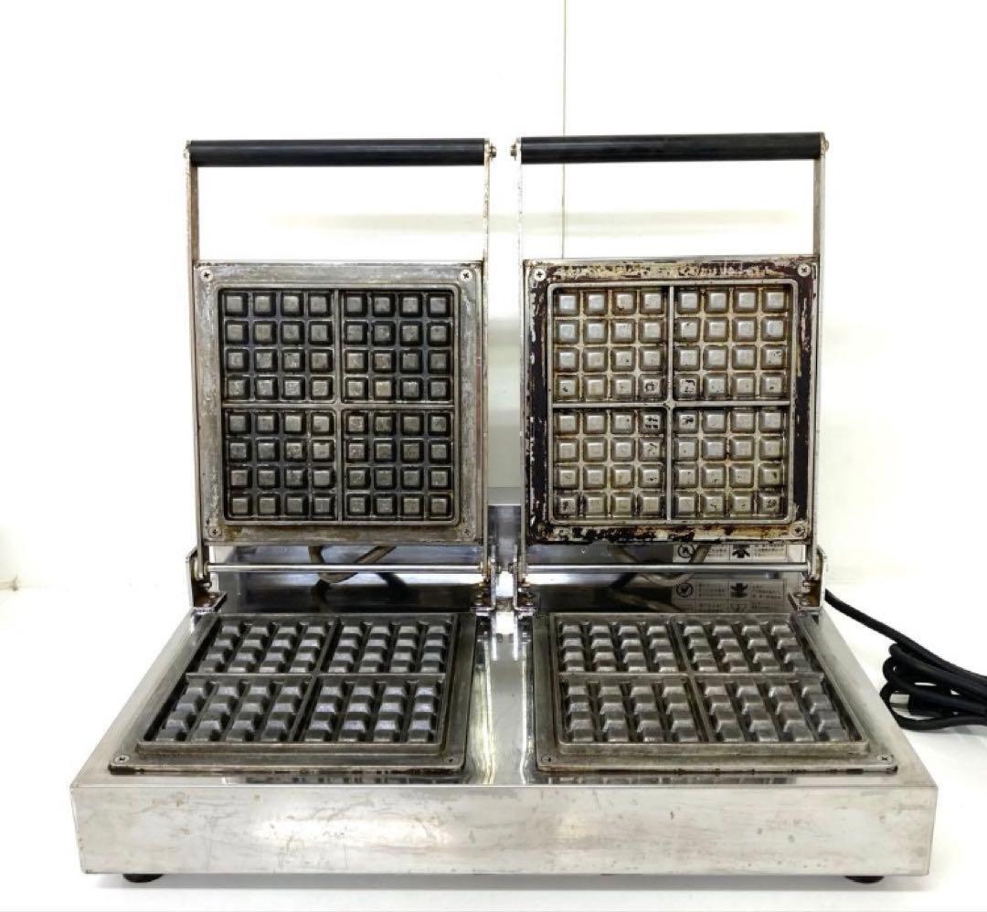 3687-C サンテック　ワッフルベーカー ダブル　SB-20 ジャンク