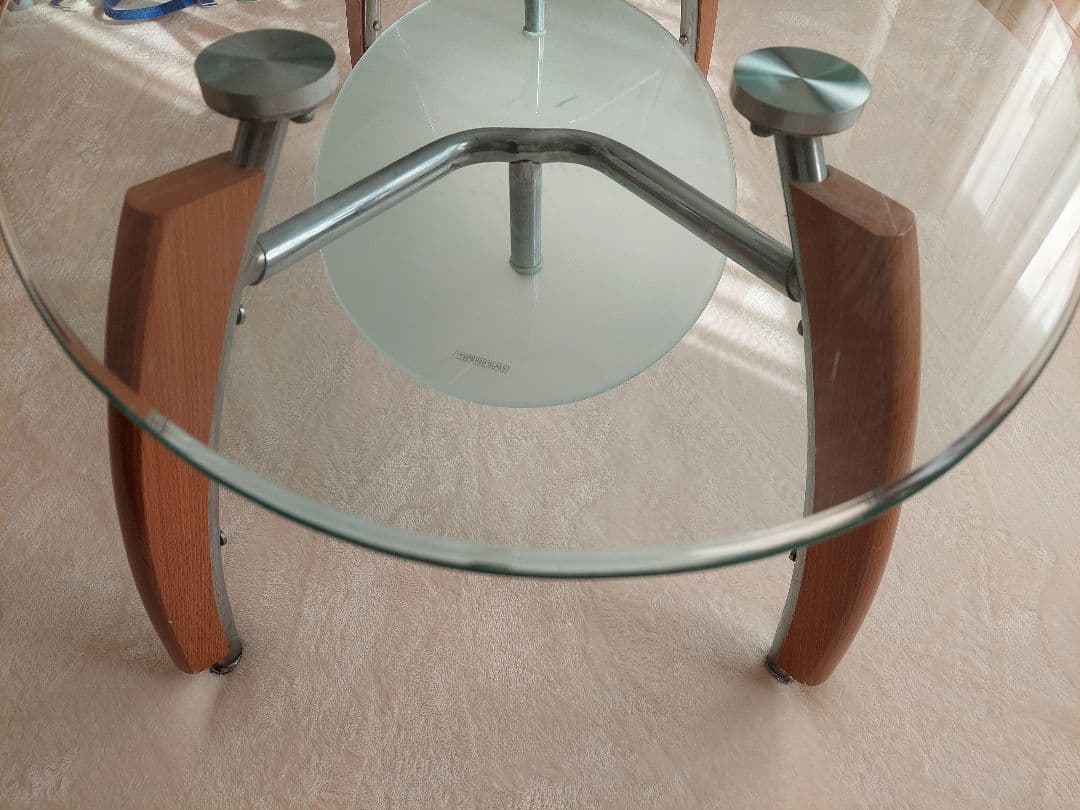 ガラステーブル、ローテーブル