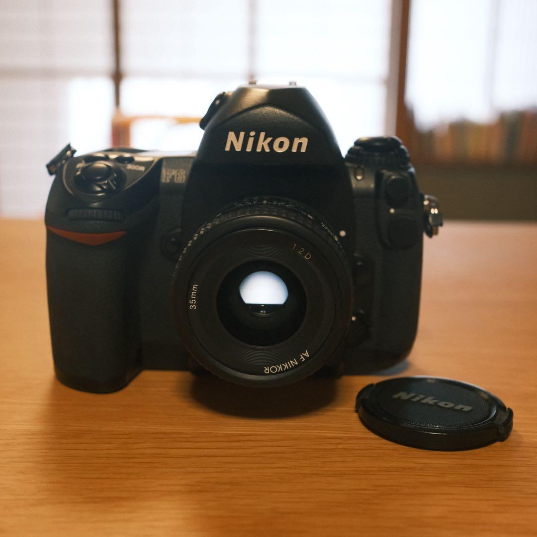 フィルムカメラ Nikon F6 + AI AF Nikkor 35mm F2D